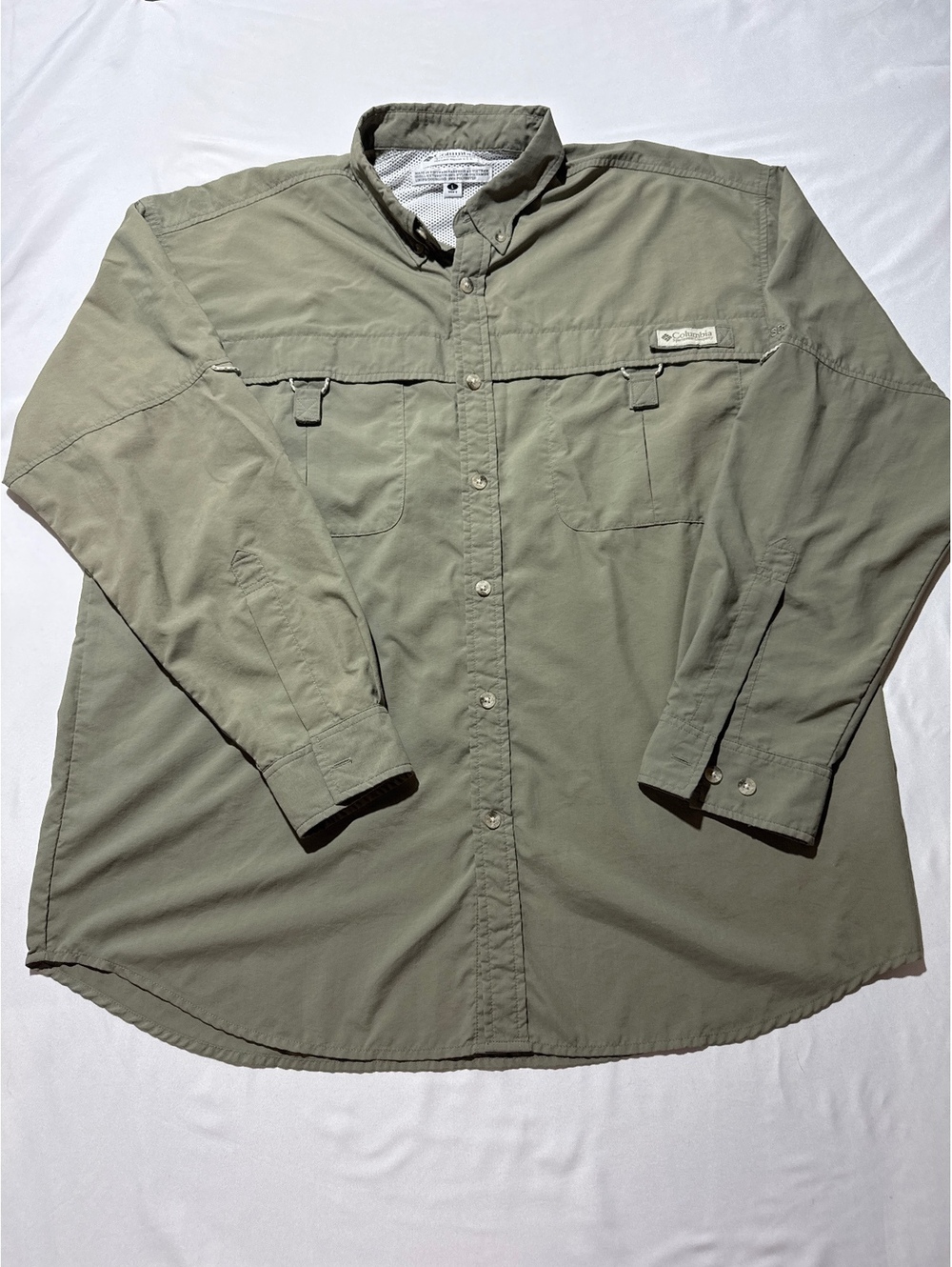 Columbia PFG Performance Fishing Gear Button-Up Shirt - Size